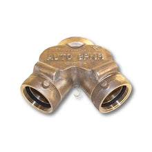 FDC Double Clapper Siamese Dual Female Inlet Brass