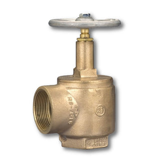 1-1/2" Female x Female 90 Degree Angle Valve 300 PSI Brass