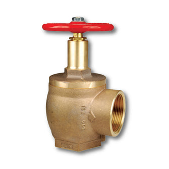 2-1/2" Female x Female 90 Degree Angle Valve 500 PSI Brass