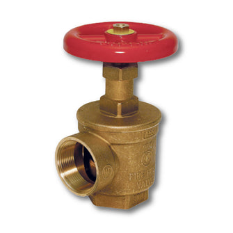 2-1/2" Female x Female 90 Degree Angle Valve 300 PSI Cast Brass