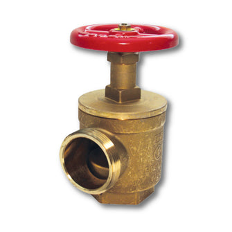 1-1/2" Female x Male 90 Degree Angle Valve 300 PSI Cast Brass