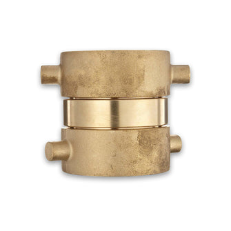 Female (Swivel) x Female (Swivel) Brass Adapter (Pin Lug)