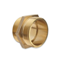 Male (Rigid) x Male (Rigid) Brass Adapter (Hex)